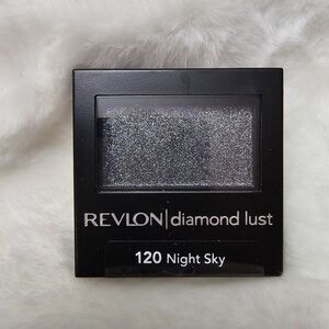 NOS Revlon Luxurious Color Diamond Lust Eye Shadow #120 Night Sky 0.028oz Sealed